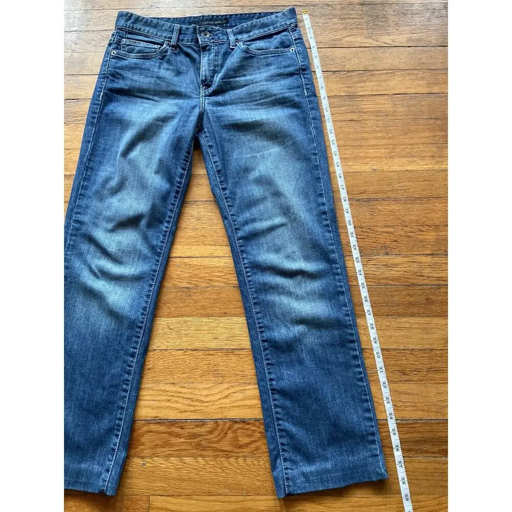 CALVIN KLEIN Mid-Rise Skinny Jeans sz 28/6 (actual 31w)